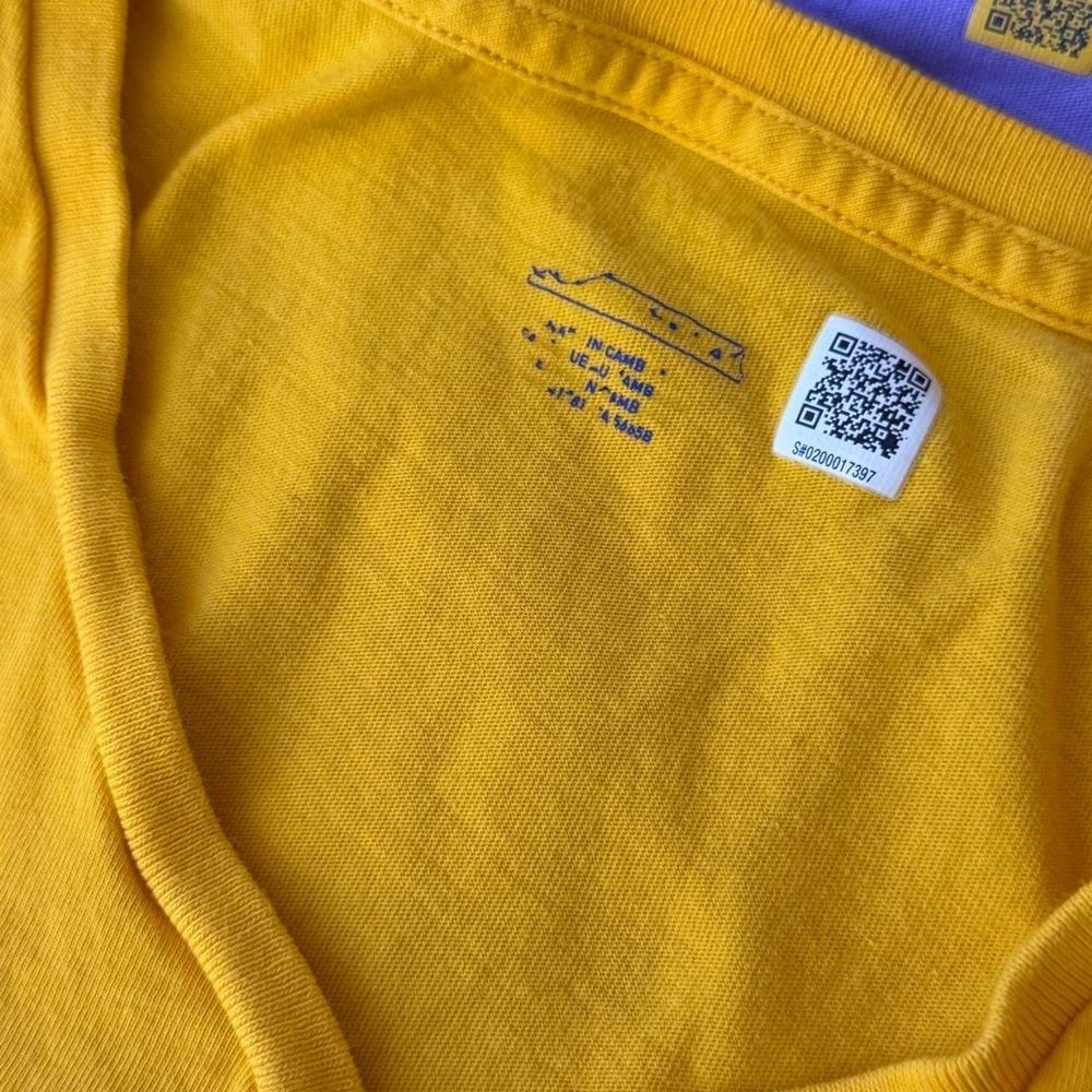 y2k vintage ralph lauren cropped blank short sleeve shirt SH - Picture 6 of 7